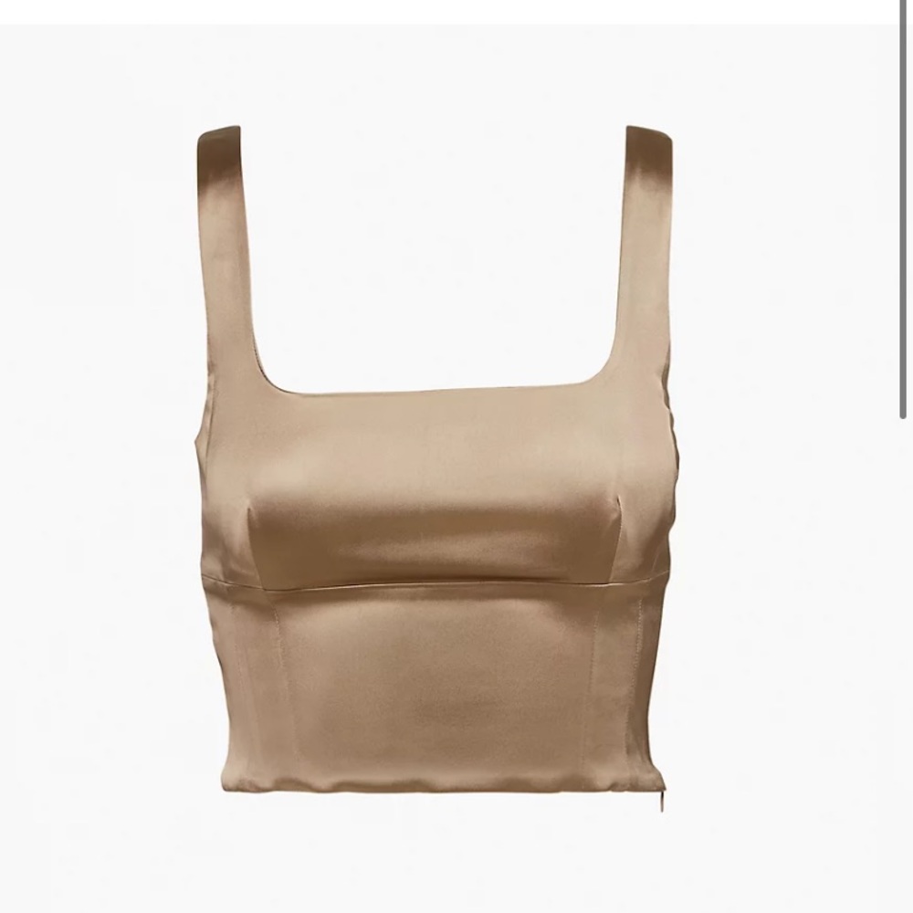 Wilfred satin bustier